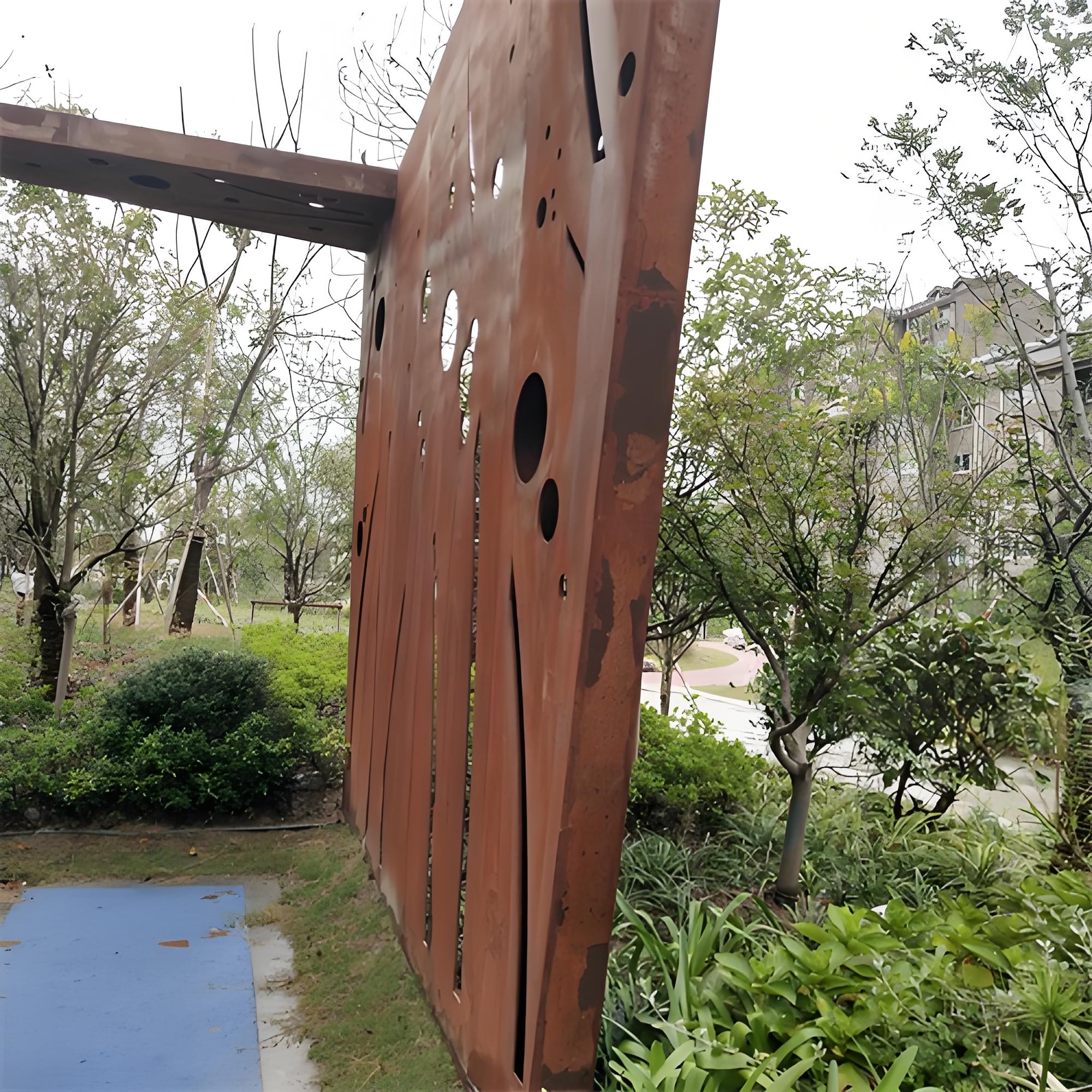 右江耐候钢景观