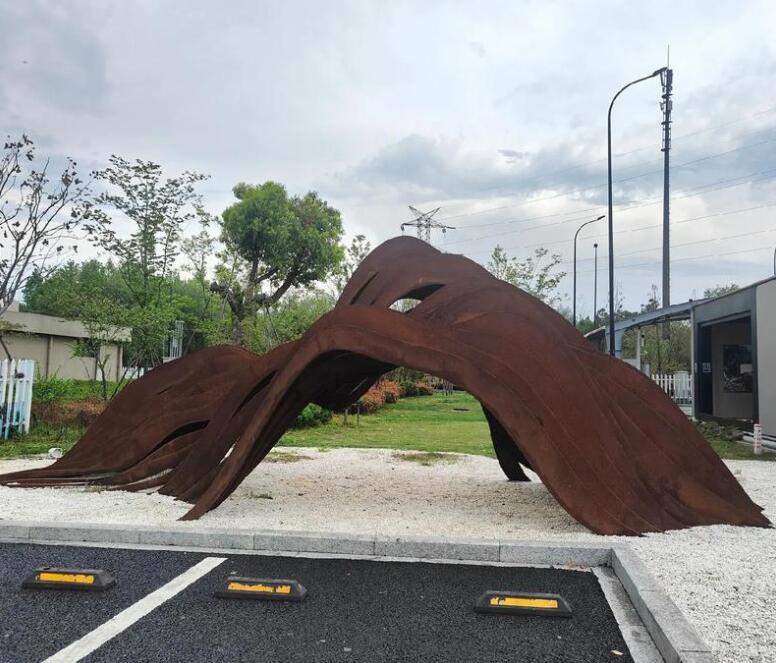 右江耐候钢板造型